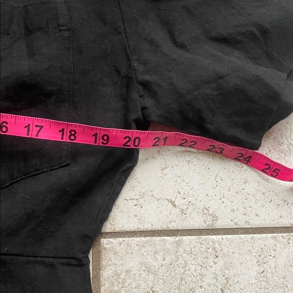 Jenni Kayne Day Dress Midi Linen Black - Picture 15 of 16